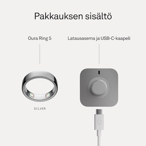 Oura Ring 5 Silver