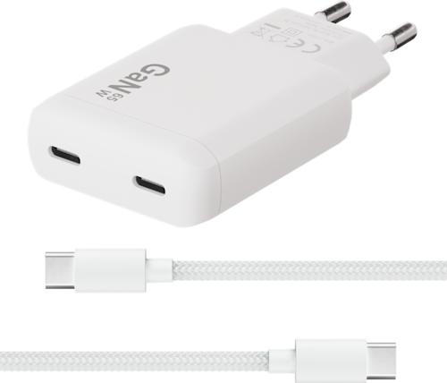 X2O 65W PD GaN 2 x USB-C Laturi + 100W 1,5 m kaapeli