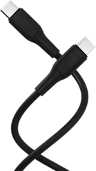 X2O Superflex 60W PD USB-C to USB-C 1,5 m -kaapeli musta
