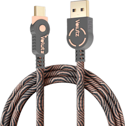 Volutz USB-C to USB 2.0 -kaapeli Rose gold 3m