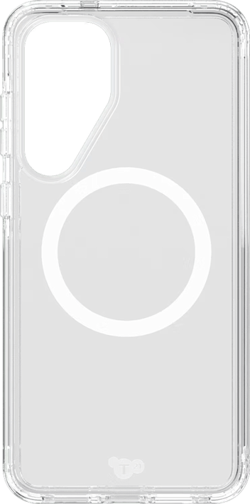 Tech21 Samsung Galaxy S25 FE Evo Clear Magnet -suojakuori kirkas