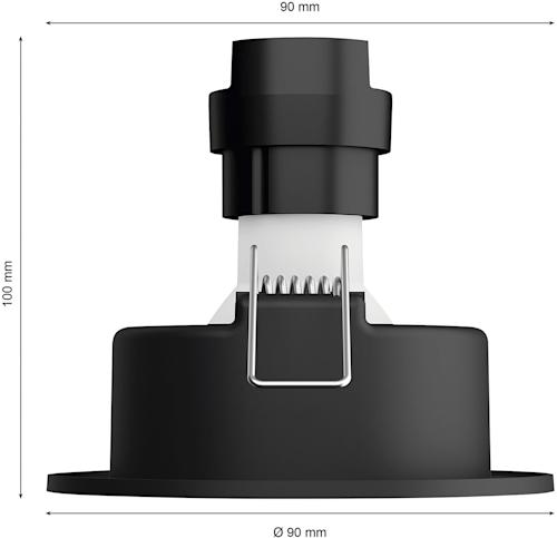 Philips Hue upotettava Milliskin-kohdevalaisin 3 kpl