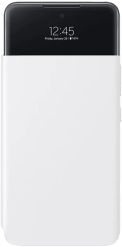 Samsung Galaxy A33 -suojakuori S View Wallet Cover Valkoinen