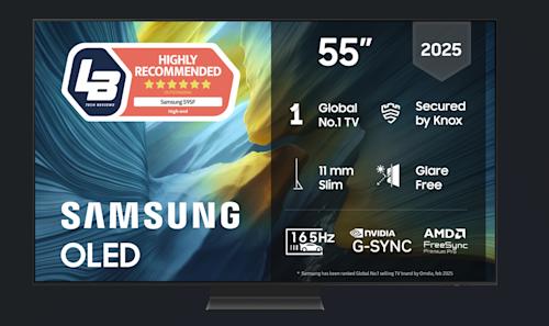 Samsung S95F 55 tuumainen OLED 4K TV (2025)