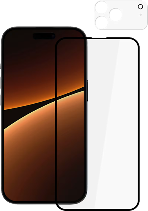 Kaarna Apple iPhone 18 Pro Max -panssarilasi + kameralinssin suojalasi