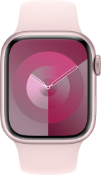 Apple Watch Series 9 GPS 41 mm pinkki alumiinikuori/pinkki urheiluranneke