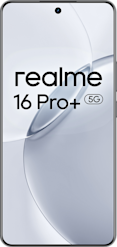 Realme 16 Pro+ 5G 256GB Master Grey + 80W laturi