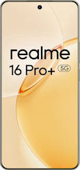 Realme 16 Pro+ 5G 256GB Master Gold + 80W laturi