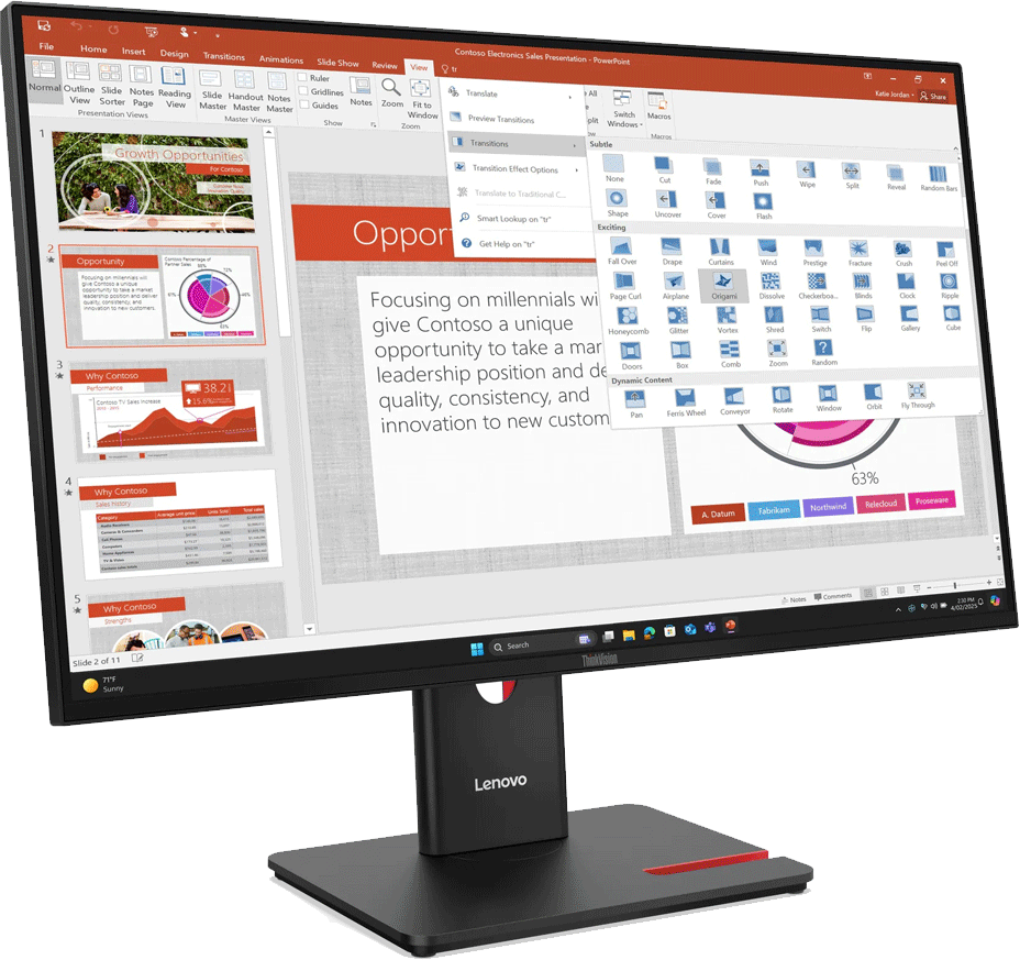 Lenovo ThinkVision T27-40 -näyttö