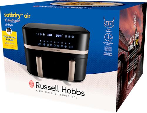 Russell Hobbs Satisfry Air 9L Dual Basket Airfryer