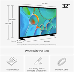 Samsung 32 tuumainen H5005F HD Smart TV (2025)