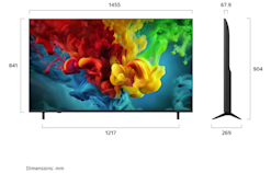 LG 65 tuumainen QNED82 4K TV (2026)
