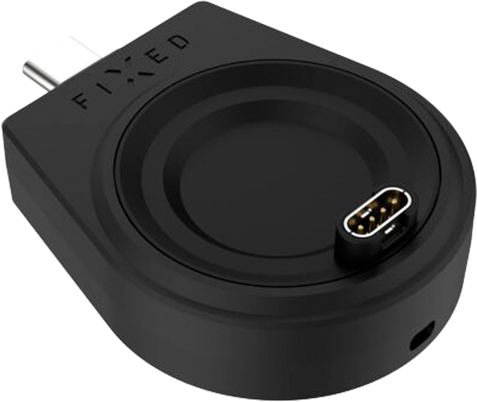 FIXED Garmin Watch USB-C -langaton laturi musta