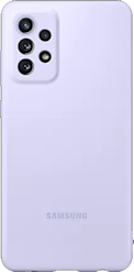 Samsung Galaxy A72 -suojakuori Silicone Cover violetti