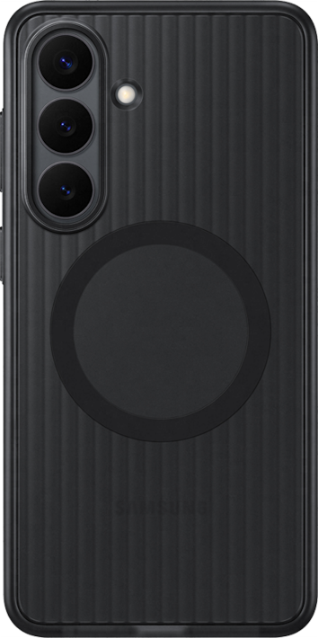 Samsung Galaxy S26+ Rugged Magnet Qi2 -suojakuori Musta