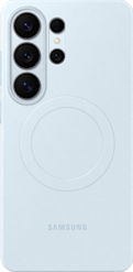 Samsung Galaxy S26 Ultra Silicone Magnet Qi2 -suojakuori Sininen