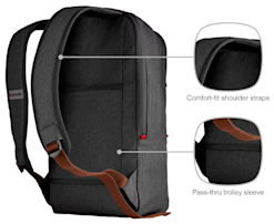 Wenger City Upgrade 16 tuuman tietokonereppu harmaa