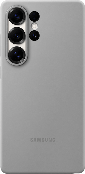 Samsung Galaxy S25 Ultra Silicone Case -suojakuori Harmaa