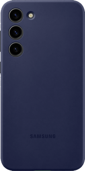 Samsung Galaxy S23+ -suojakuori Silicone Cover Sininen