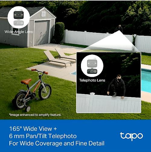 TP-Link Tapo C645D KIT valvontakamera aurinkopaneelilla
