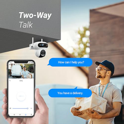 Ezviz H90f Triple 3K Wi-Fi -valvontakamera