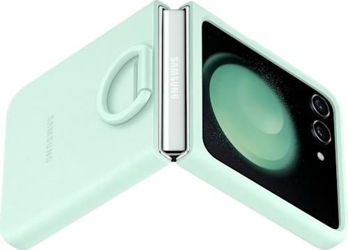 Samsung Z Flip5 Silicone Case with Ring