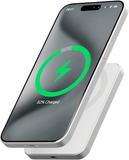 LINQ Magnetic Wireless 5 000 mAh 15W langaton varavirtalähde
