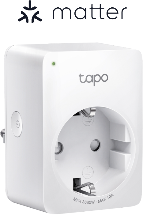 Tapo P110M Presa Intelligente WiFi Con Monitoraggio Energetico E Certificazione MATTER, Compatibile Con Alexa E Google Home