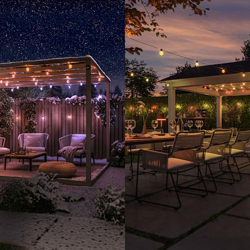 Philips Hue Festavia Globe -valosarja ulkokäyttöön 7 metriä