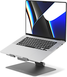 Hyper HyperSpace Flex Laptop Stand -säädettävä teline kannettavalle Harmaa
