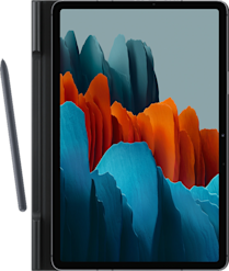 Samsung Galaxy Tab S7 Book Cover -suojakotelo Musta