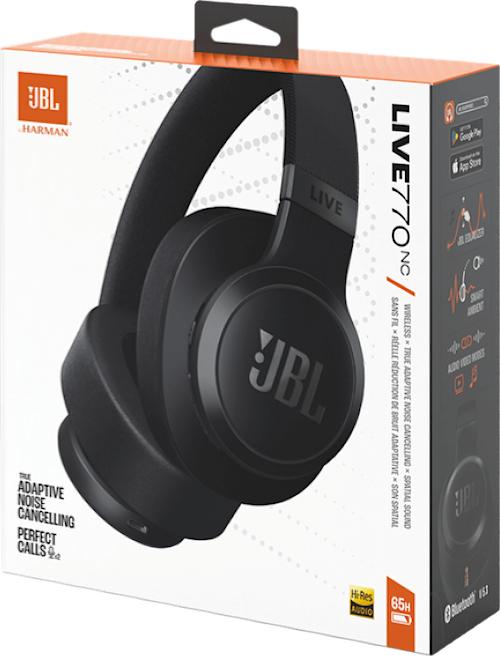 JBL Live 770NC Musta