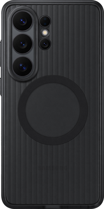 Samsung Galaxy S26 Ultra Rugged Magnet Qi2 -suojakuori Musta