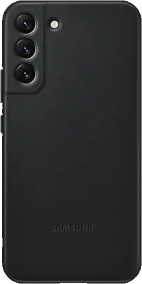 Samsung Galaxy S22+ -suojakuori Leather Cover Black