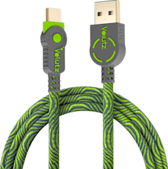 Volutz USB-C to USB 2.0 -kaapeli Moss green 3m