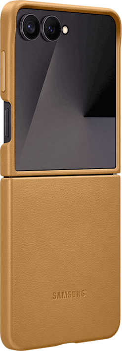 Samsung Galaxy Z Flip7 Kindsuite -suojakuori Ruskea