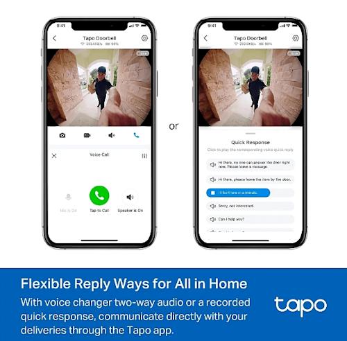 TP-Link Tapo D235 ovikellokamera
