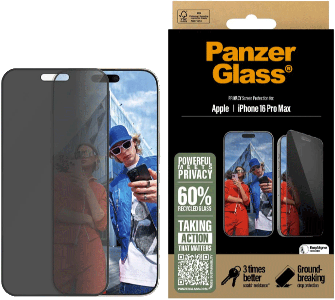 PanzerGlass Apple iPhone 16 Pro Max -näytön tietoturvasuoja