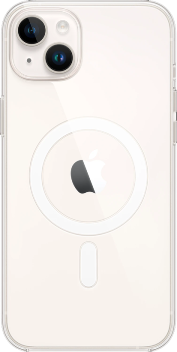 Apple iPhone 14 kirkas silikonikuori MagSafe