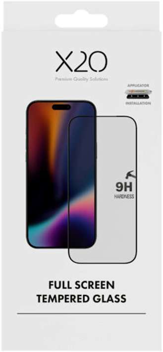X2O Apple iPhone 14/13/13 Pro -panssarilasi Full Screen