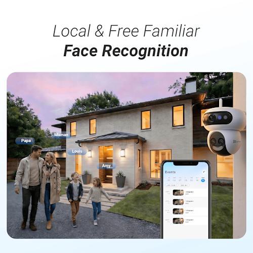 Ezviz H90f Triple 3K Wi-Fi -valvontakamera