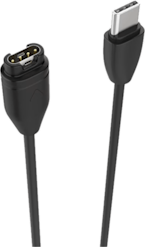 FIXED USB-C -latauskaapeli Garmin-kelloille Musta