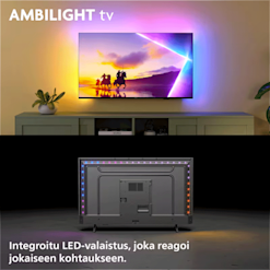 Philips 65 tuumainen PUS8550 4K Ambilight QLED TV