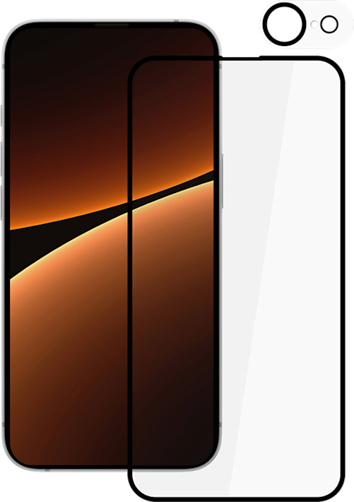 Kaarna Apple iPhone 16e/17e -panssarilasi + kameralinssin suojalasi
