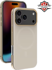 X2O Mag Metal Apple iPhone 17 Pro -suojakuori beige