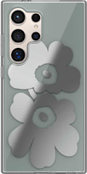 Samsung Galaxy S24 Ultra Marimekko -suojakuori grey/silver