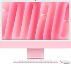 Apple iMac 24 (2024) M4 8-CoreCPU/8-CoreGPU/16GB/256GB/pinkki