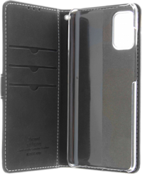 Samsung Galaxy A41 -suojakotelo Insmat Exclusive Flip Case musta