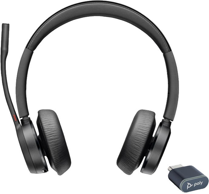 Poly Voyager 4320 USB-C MS -langattomat kuulokkeet
