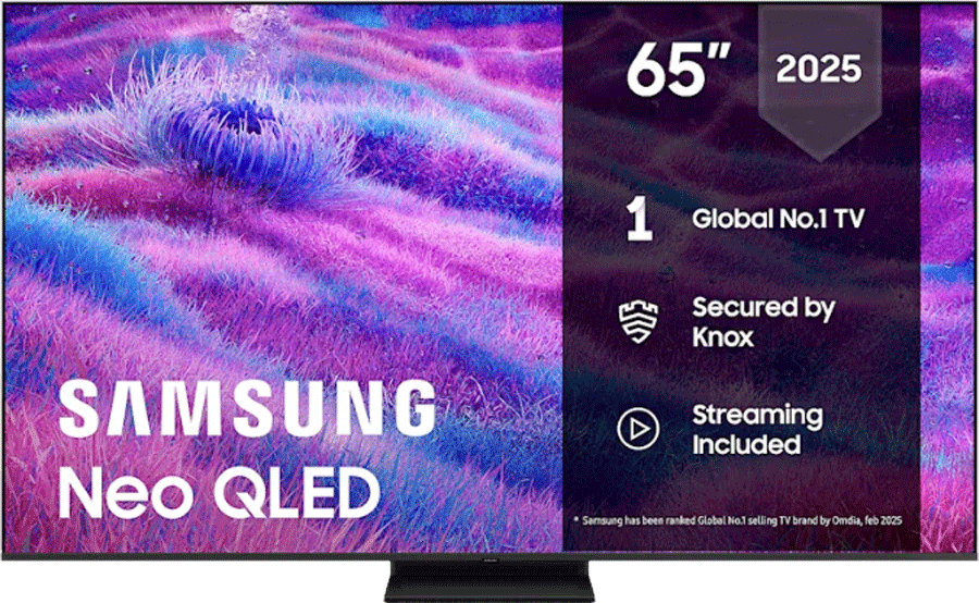 Samsung 65 tuumainen QN80F Neo QLED Mini LED TV (2025)